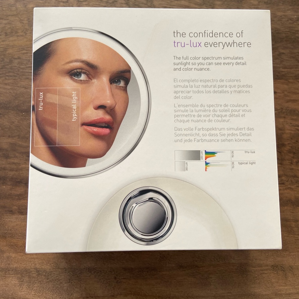 Simplehuman Compact Sensor Mirror In Silver With … - image 2